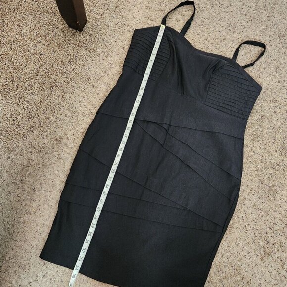 NEW Torrid Black Sweetheart Neckline Bodycon Bandage Shirring Sexy Mini Dress 20 - Picture 11 of 11